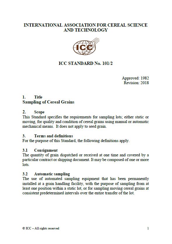 101/2 Sampling of Cereal Grains [PDF]