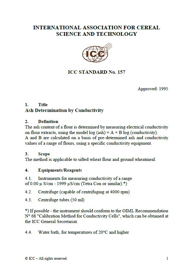 157 Ash Determination by Conductivity [PDF]